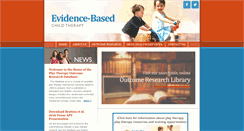 Desktop Screenshot of evidencebasedchildtherapy.com